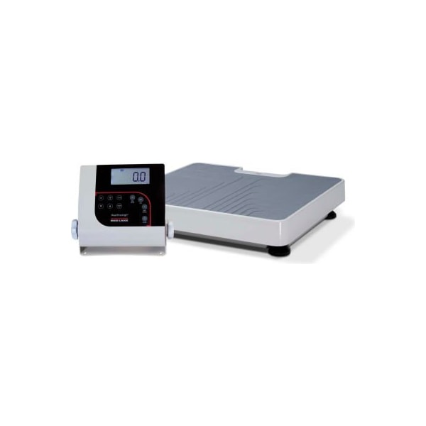 Rice Lake Weighing Systems Rice Lake 150-10-7BLE Digital Floor-Level Physician Scale with Bluetooth BLE 4.0, 550 lb x 0.2 lb 194728 - main